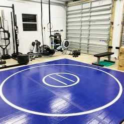 AK Athletic Equipment 14' X 14' X 1 3/8" Roll Up Wrestling Mat