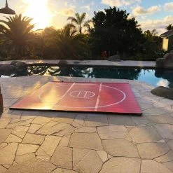 AK Athletic Equipment 12' X 12' X 1 3/8" Roll-Up Wrestling Mat -Tumbl Trak shop 13x13