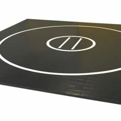 AK Athletic Equipment 14' X 14' X 1 3/8" Roll Up Wrestling Mat -Tumbl Trak shop 14x14 rollup wrestling mat