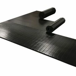 AK Athletic Equipment 16' X 16' X 1 3/8" Roll-Up Wrestling Mat -Tumbl Trak shop 3 piece black rolls 1024x1024 f71355cf f557 445a 8394 0560ed0cb38d