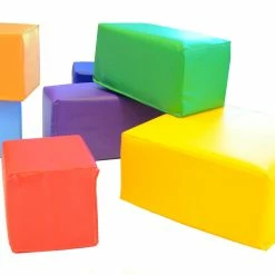 AK Athletic Equipment Soft Play 7-Piece Block Set 6 AK Athletic Equipment Soft Play 7-Piece Block Set -Tumbl Trak shop 7 PIECE BLOCK SET 2