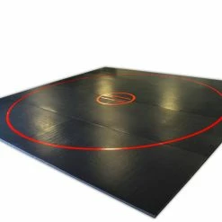 AK Athletic Equipment 12' X 12' X 1 3/8" Roll-Up Wrestling Mat