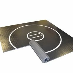 AK Athletic Equipment 15' X 15' X 1 3/8" Roll-Up Wrestling Mat -Tumbl Trak shop Roll Up Wrestling Mat 15 x15