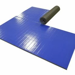 AK Athletic Equipment 10' X 10' X 1 3/8" Roll-Up Wrestling Mat -Tumbl Trak shop blue martial arts 2 piece mats 1024x1024 5a210683 12d1 4b20 9055 2a638c19f6e8
