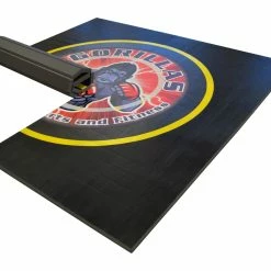 AK Athletic Equipment Your Design Digitally Printed 8' X 8' X 1 3/8" Roll-Up Wrestling Mat