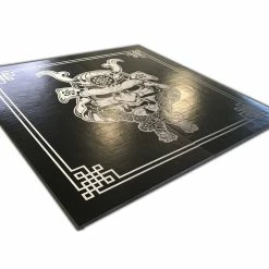 AK Athletic Equipment Samurai Digitally Printed 8' X 8' X 1 3/8" Roll-Up MMA Grappling Mat -Tumbl Trak shop samurai mat flat