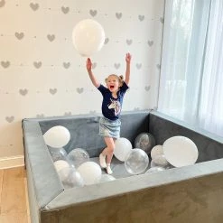 AK Athletic Equipment Luxury Micro Suede Giant Ball Pit 72" X 72" Dusty Teal